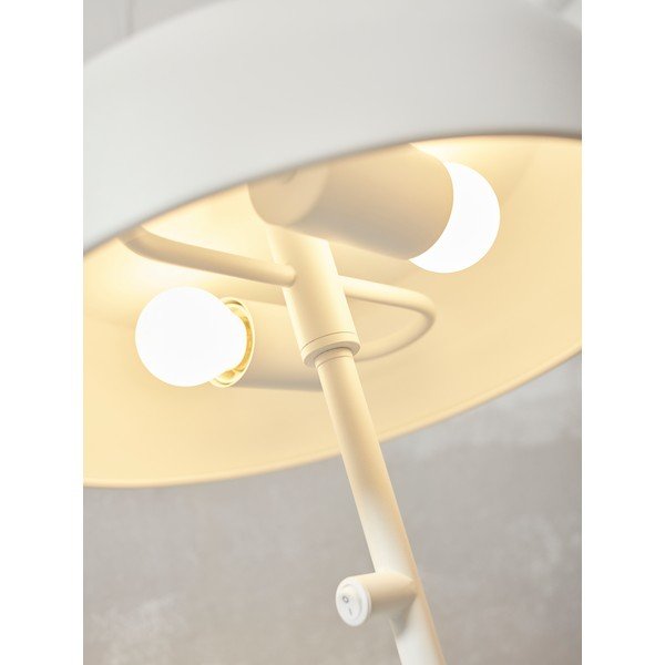 Bijela stolna lampa s metalnim sjenilom (visina 45 cm) Porto L – it's about RoMi-image-3