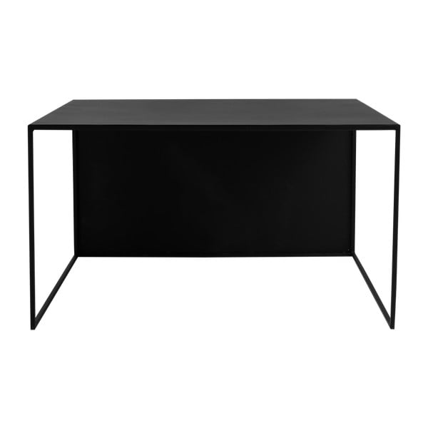 Crni stolić Custom Form 2Wall, dužina 80 cm