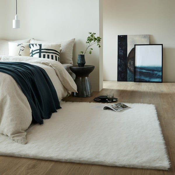Bijelo sintetičko krzno 160x230 cm Alpine Faux Fur – Flair Rugs-image-1