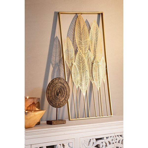 Metalni zidni ukras 52,5x95 cm Adhira – Bizzotto-image-2