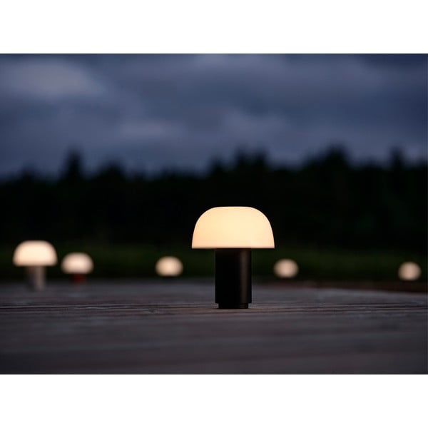 Crna LED stolna lampa aluminijska s mogućnosti zatamnjivanja (visina 22 cm) Harvest – Zone-image-1