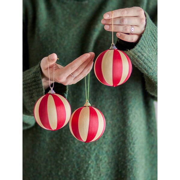 Božićni ukrasi u setu 3 kom ø 8 cm Wynn – Bloomingville-image-2