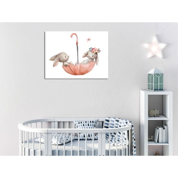 Dječja slika 40x30 cm Bunnies - Wallity-image-2