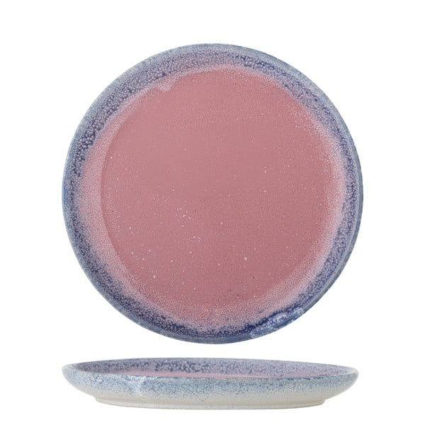 Svijetlo ružičasti tanjur od kamenine ø 20 cm Paula – Bloomingville
