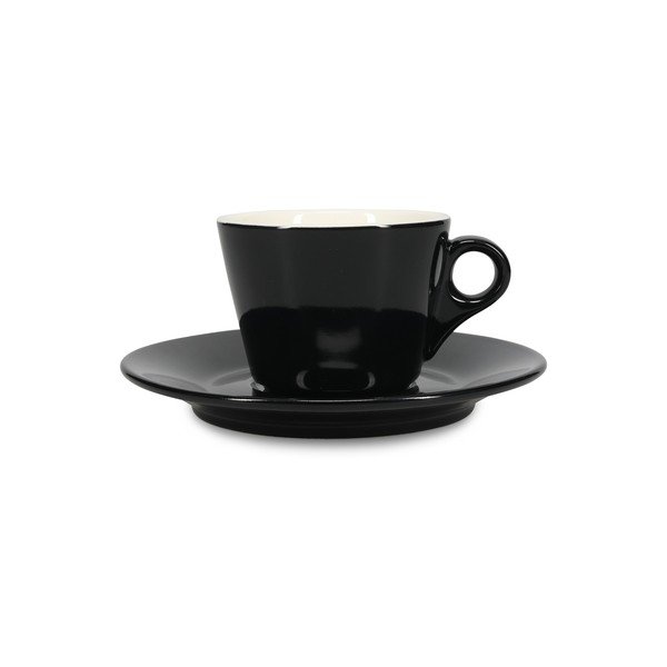 Crni porculanski čajni tanjurić ø 15,5 cm Barista – BonBistro-image-2