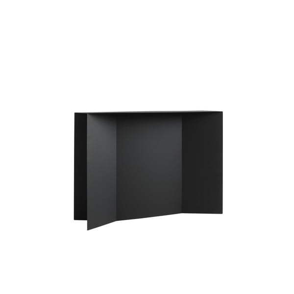 Crni stolić za kavu Custom Form Oli, 100 x 30 cm