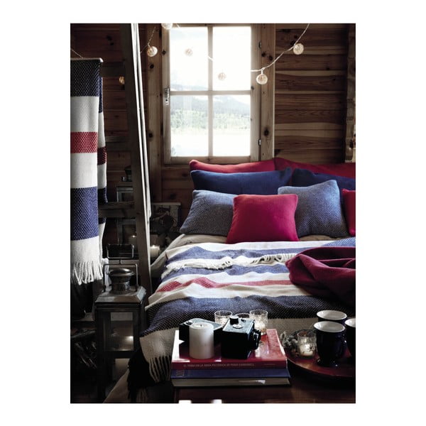 Bijelo-smeđi pamučni EuromanT&Granite, 140 x 160 cm-image-4