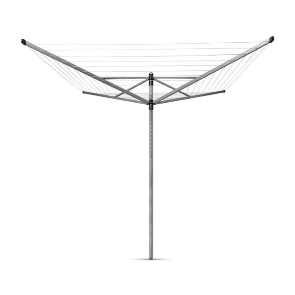 Vrtna sušilica za rublje u srebrnoj boji 50 m Lift-O-Matic – Brabantia