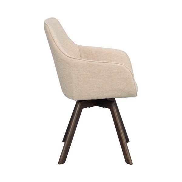 Bež podstavljene blagovaonske stolice u setu 2 kom Alison – Rowico-image-2