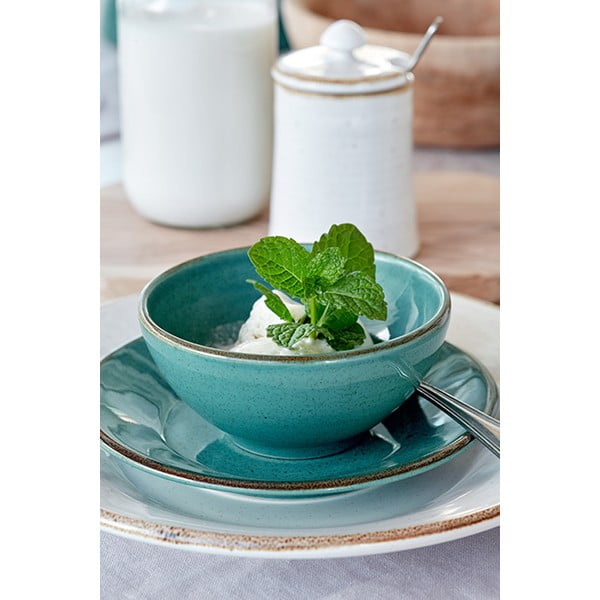 Plavi tanjur od kamenine Casafina Sardegna, ⌀ 16 cm-image-1