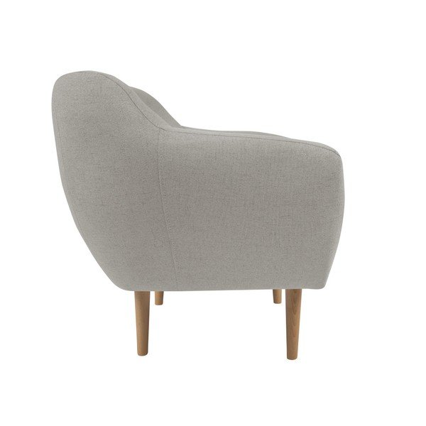 Krem fotelja sa laganim nogama Mazzini Sofas Sicile-image-2