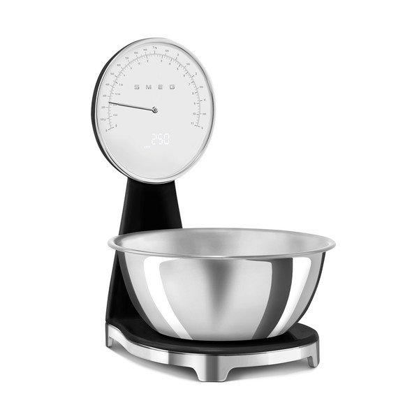 Crna plastična digitalna kuhinjska vaga – SMEG-image-4