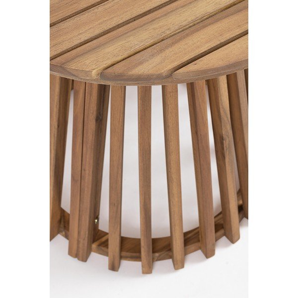 Okrugao vrtni stolić od masivnog bagrema ø 50 cm Rodano – Bizzotto-image-3