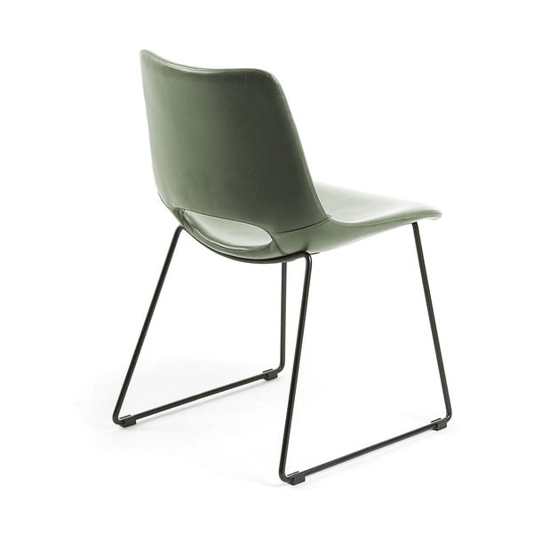 Zelena blagovaonska stolica Kave Home Zahara-image-3