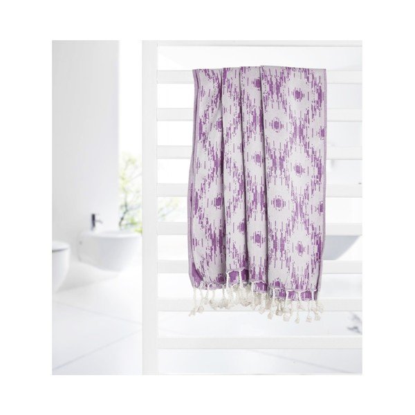 Ljubičasti frotirni ručnik Calypso Kate Louise, 165 x 100 cm-image-3