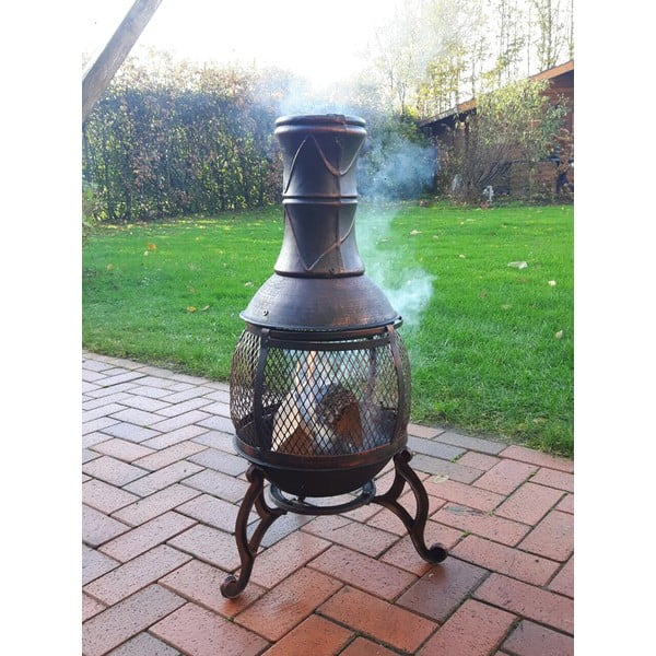 Vrtni kamin od lijevanog željeza ø 50 cm – Garden Pleasure-image-4
