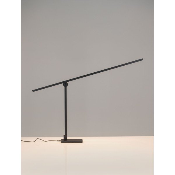 Mat crna metalna LED stolna lampa sa savitljivom konstrukcijom/s mogućnosti zatamnjivanja (visina 47 cm) Tenso – Nova Luce-image-2