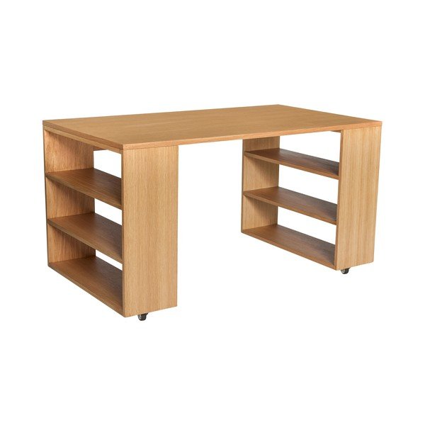 Radni stol u dekoru hrasta 80x140 cm Utility – Hübsch