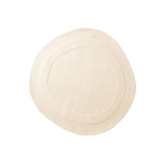 Krem vunen okrugao tepih ø 150 cm Cloria – Micadoni 