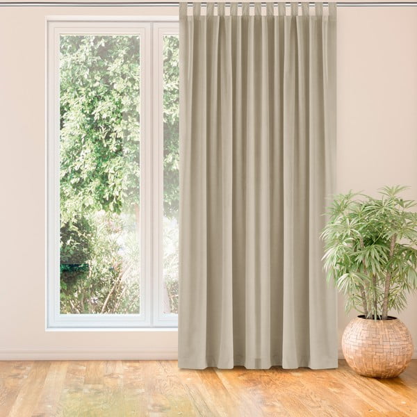 Krem zavjesa 200x300 cm Vila - Homede-image-1