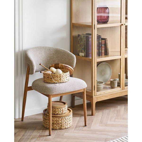 Košare u setu 3 kom od vodenog zumbula ø 30x15 cm Botofte – House Nordic-image-1