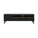 Crna TV komoda 156x48x48 cm Roomers – Tvilum