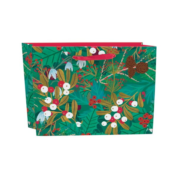 Poklon vrećica s božićnim motivom 35x14,5 cm Winter Foliage – Roger la Borde