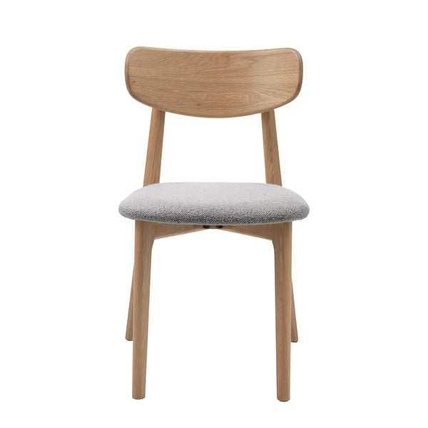 Svijetlo siva/u prirodnoj boji blagovaonska stolica Elim – Unique Furniture-image-1