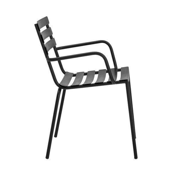 Crna metalna vrtna stolica Monsi – Bloomingville-image-2