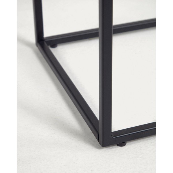 Pomoćni stol s keramičkom daskom 30x45 cm Rewena – Kave Home-image-4