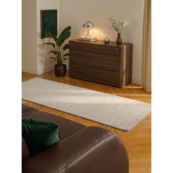 Bež vunena staza 80x250 cm Eloise – Hanse Home-image-2