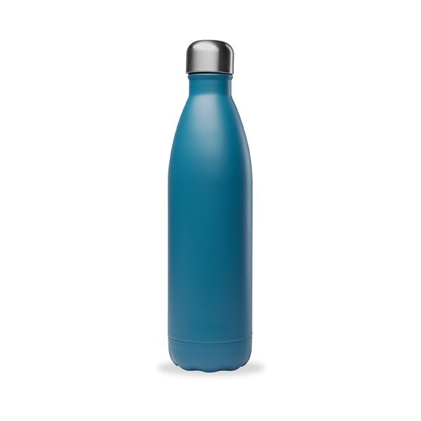 Plava putna boca od nehrđajućeg čelika 750 ml Matt - Qwetch-image-1