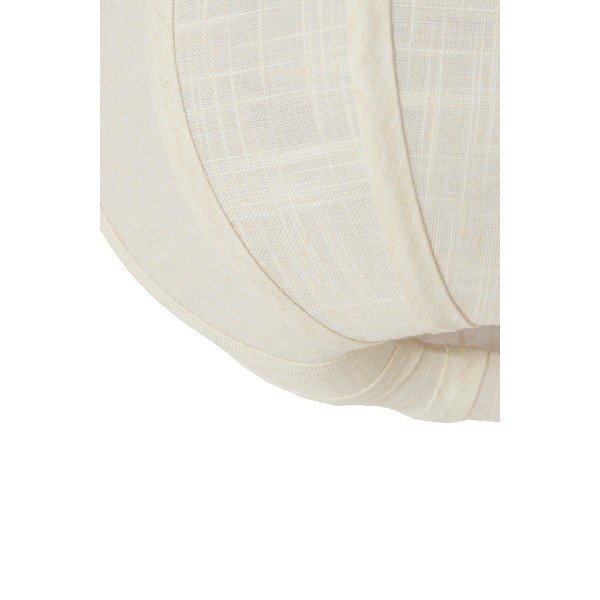 Krem stropna svjetiljka s tekstilnim sjenilom ø 30 cm Zosia – Light & Living-image-3