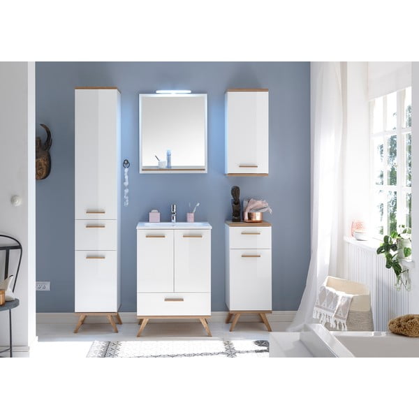 Zidno ogledalo s policom 60x75 cm Set 923 - Pelipal-image-3