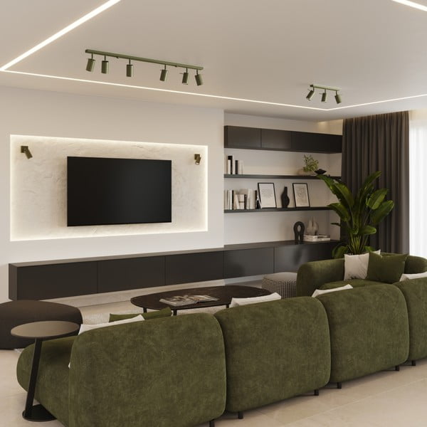 Zeleni reflektor 6x30 cm Etna – Sollux-image-2