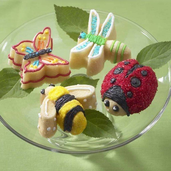 Kalup u bakrenoj boji za 8 mini kolača Nordic Ware Bugs, 1,2 l-image-1