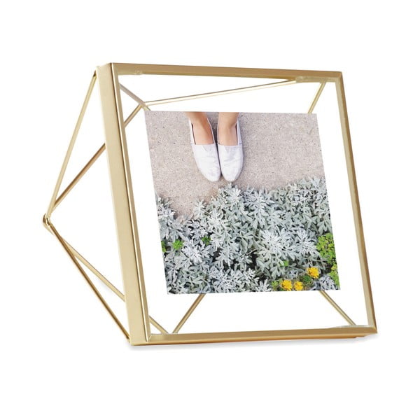 Okvir za fotografije u zlatnoj boji dimenzija 10 x 10 cm Umbra Prisma-image-2