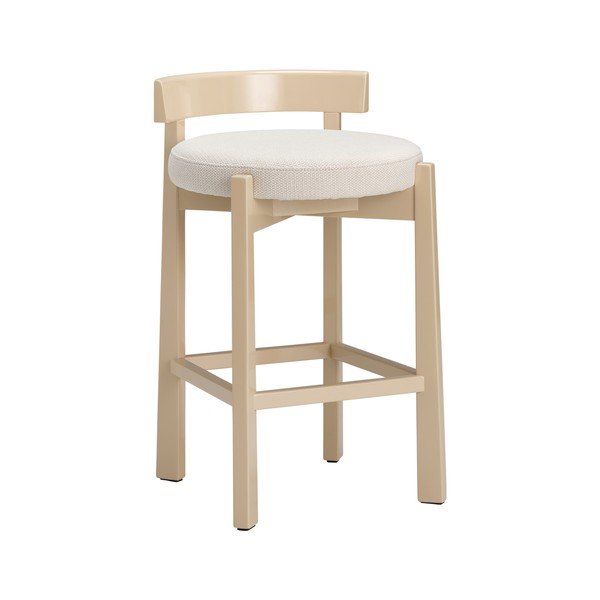 Bež podstavljena barska stolica (visine sjedala 66 cm) Hugg – Ellos Home