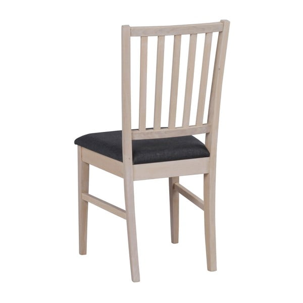 Siva blagovaonska stolica od hrastovog drveta Rowico Filippa-image-4