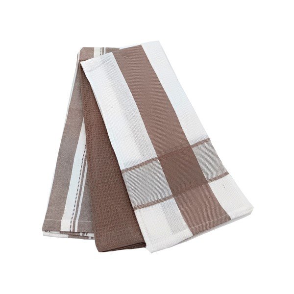 Pamučna kuhinjska krpa 3 kom 45x70 cm Vafle – JAHU collections