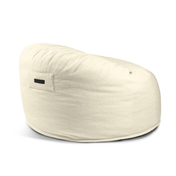 Smeđa vreća za sjedenje od bouclé tkanine Om 110 – SLOWDOWN-image-4