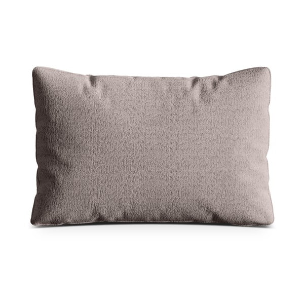 Sivo-bež ukrasni jastuk za sjedeću garnituru od bouclé tkanine Kemi – Cosmopolitan Design