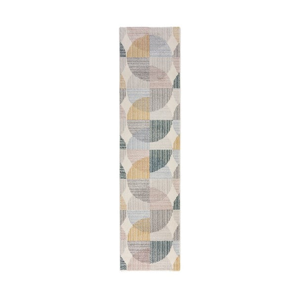 Sivo-žuti tepih Flair Rugs Centro, 60 x 230 cm