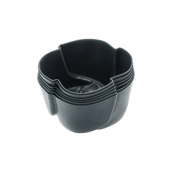 Silikonski kalupi za pečenje u setu 6 kom za muffine ø 7 cm Rose – Blomsterbergs-image-2