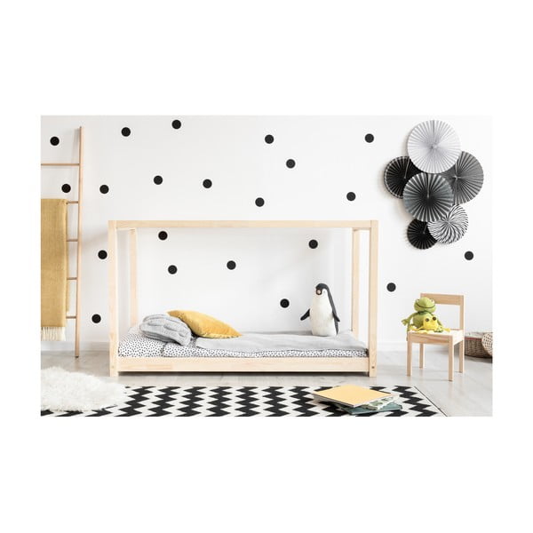 Kućni krevet od borovog drveta Adeko Mila KM, 90 x 140 cm-image-1