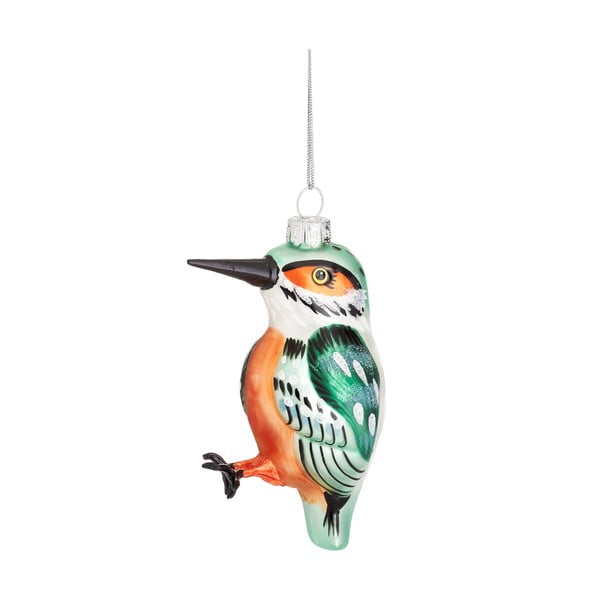 Stakleni ukras za božićno drvce Kingfisher – Sass & Belle