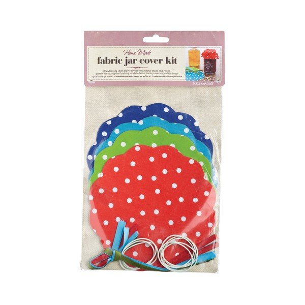 Set od 8 tekstilnih ukrasa za Kitchen Craft Spot staklenke-image-1