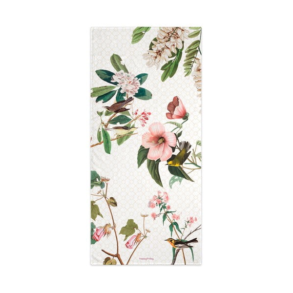 Bijeli ručnik 70x150 cm Blooming – Happy Friday