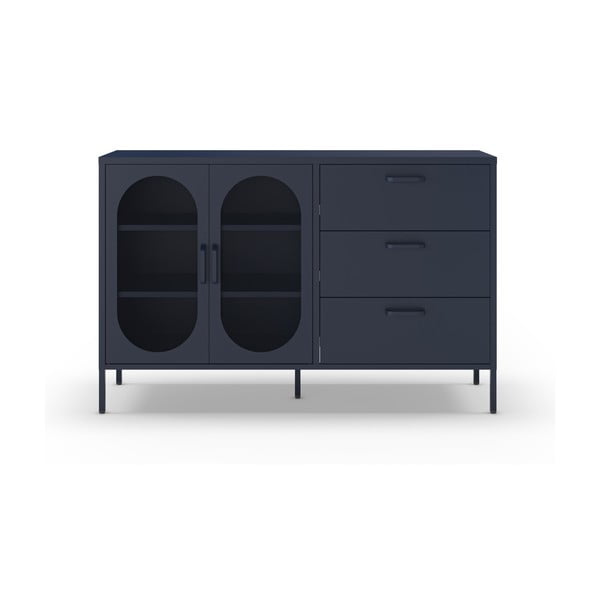 Tamno plava komoda 140x90 cm Diora – Marckeric