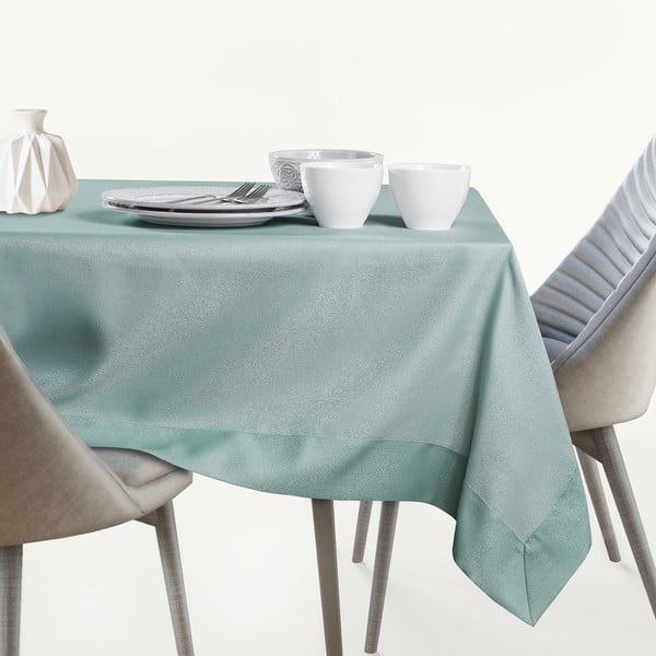 Mentol zeleni stolnjak AmeliaHome Empire Mint, 140 x 400 cm-image-2